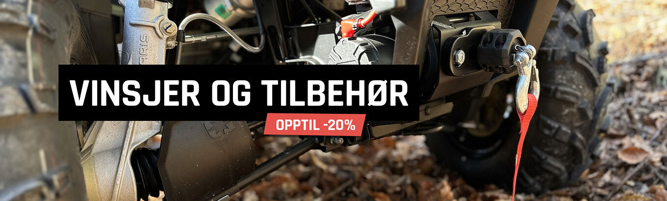 Vinsjer og tilbehør – Opptil -20%