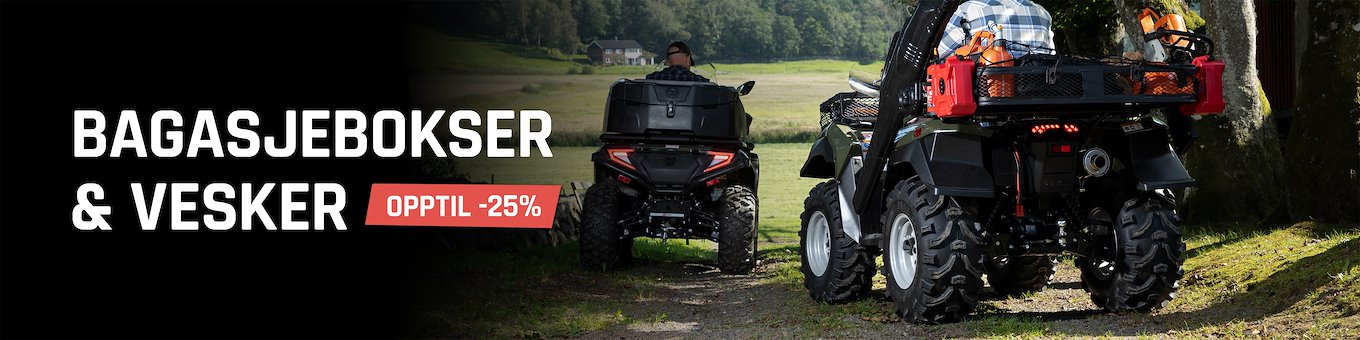 Bagasjebokser & Vesker -20%