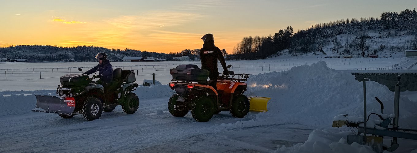 Gjør din ATV klar for vinteren
