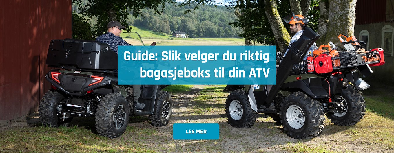 Guide: Bagasjebokser og smart oppbevaring til din ATV