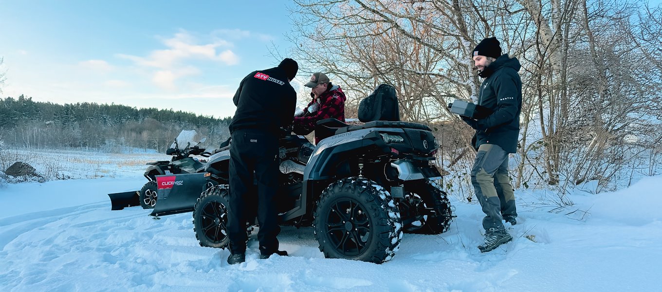 ATV på vintern - kände du till alla dessa tillbehör?