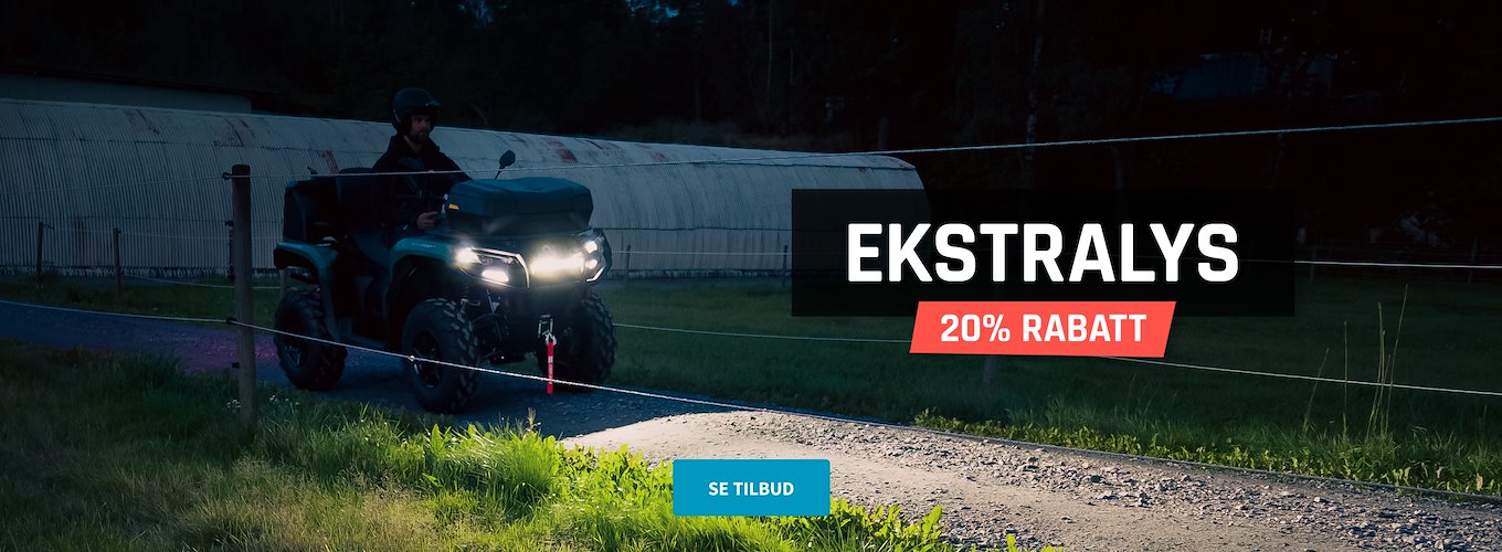 Ekstralys 20% rabatt