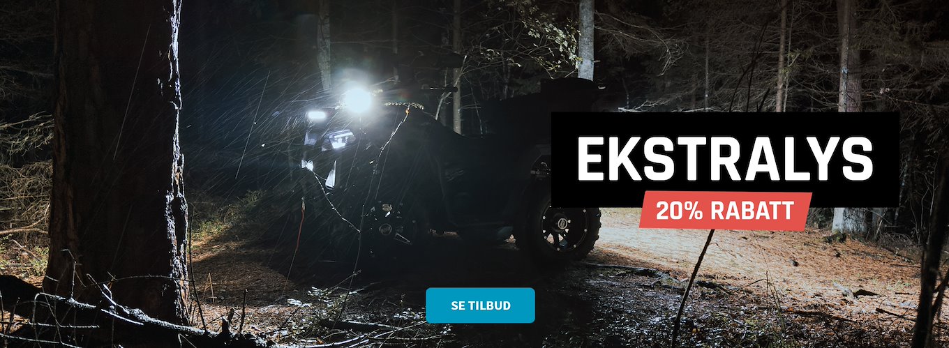 Ekstralys 20% rabatt