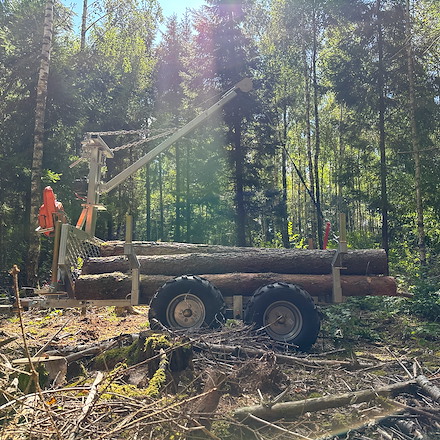 Tømmerhenger for ATV – Slik fungerer det i skogen