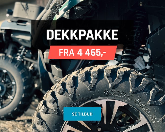 Tilbud: Dekkpakke