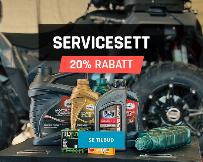 Tilbud: Servicesett -20%