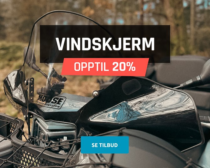 Tilbud: Vindskjerm