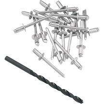 Popnit til eksosrør (sett)