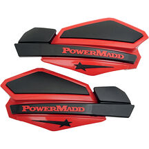 Powermadd Star Series håndbeskyttelse rød/svart
