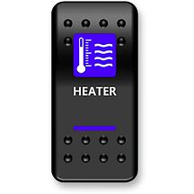 Strømbryter dashbord Heater Blå Strømbryter dashbord Heater Blå