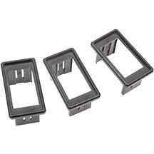 Adapter for Polaris strømbryter med store hull til 36,8 x 21 mm (3-pakning) Adapter for Polaris strømbryter med store hull til 36,8 x 21 mm (3-pakning)