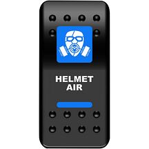 Strømbryter dashbord Helmet Air blå Strømbryter dashbord Helmet Air blå