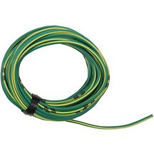 Kabel 14A 4 meter grønn/gul