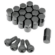 Hjulmutter M12 x 1,25, konisk svart