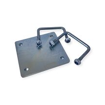 Adapterplate for klemmefeste
