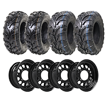 ATV Hjul Polaris P373 MudTrail 26x14 Stål