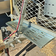 Batteriholder for ATV tømmerhenger / lastevogn