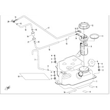 Drivstoffpumpe CF Moto Zforce 550