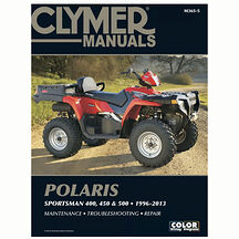  Clymer verkstedmanual Polaris 400/450/500 96–13