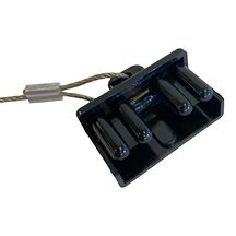 Støv-/smussbeskyttelse Batterikontakt 50A Hard Black