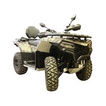Bukplate CF Moto C-Force 450/520 lang, aluminium 2023+ Bukplate CF Moto C-Force 450/520 lang, aluminium 2023+