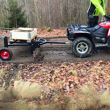 ATV Veiskrape/Veisladd 180 cm