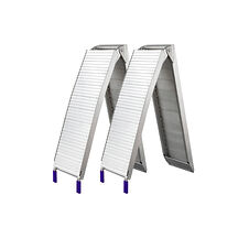 Lasterampe Sammenleggbar Aluminium 206cm Maks 680Kg/par