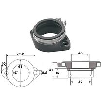 Innsugsgummi 74,6 mm CC / 47 mm ID / 32 mm dyp