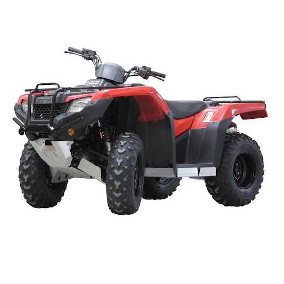 HONDA Bukplate Honda TRX 420 FA/FE/FM (2014+), aluminium