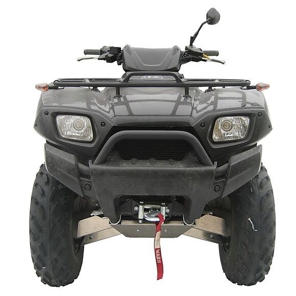 KAWASAKI Bukplate Kawasaki KVF 650, aluminium (med stiv bakaksel)