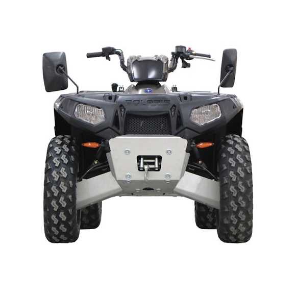 POLARIS Bukplate Polaris 550 X2 / 850 X2/Touring (–2014), aluminium