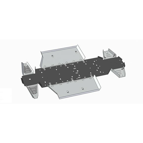 POLARIS Bukplate Polaris Ranger 800 H.O / Ranger 900 Diesel, plast og aluminium