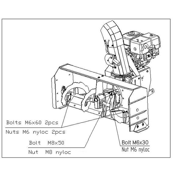 Iron Baltic (IB) Brytebolter Iron Baltic Snøfreser