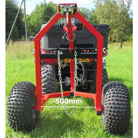 Iron Baltic (IB) IB Lunningsvogn med elektrisk vinsj