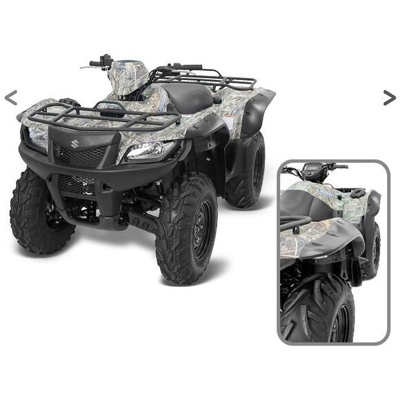 KIMPEX Skjermbredder / Fender Flares Suzuki LTA450/500/700/750