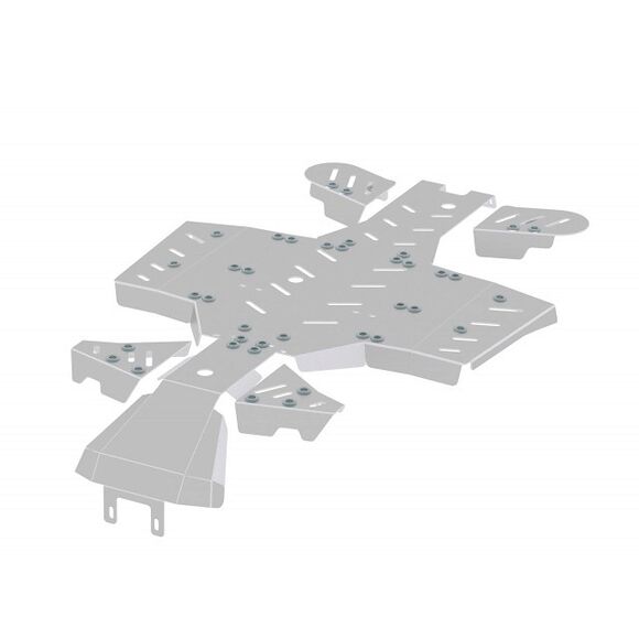 CF MOTO Bukplate CF Moto C-Force 450/520 kort, aluminium