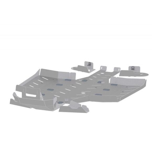 CF MOTO Bukplate CF Moto C-Force 450/520 / Goes Terrox 400/500 lang, aluminium