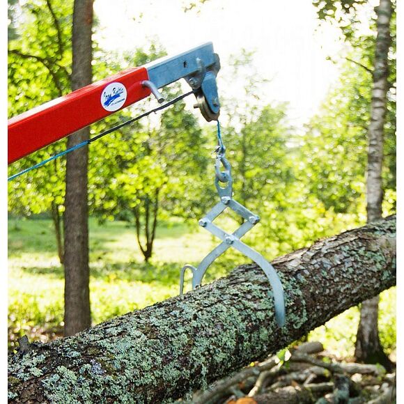 BRONCO Tømmerklo med håndtak 350mm Grepbredde