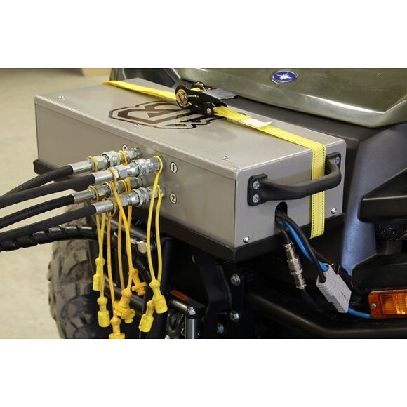 Iron Baltic (IB) Elektrisk hydraulisk kraftpakke ATV Komplett med Plogvinkel & Plogløft