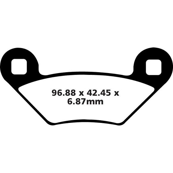 EBC Bremseklosser FA475 Polaris