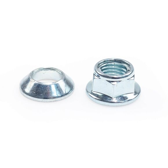 MOOSE ATV Hjulmuttere Universal Flat/Konisk M 10x 1,25 8 stk.