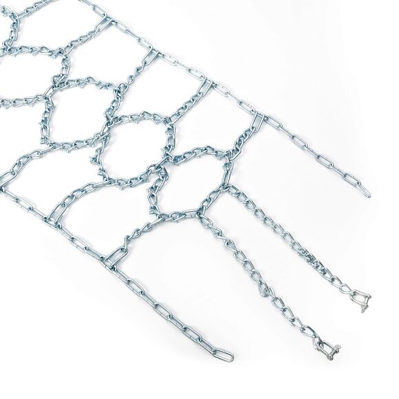 KIMPEX Kjettinger Kryss/Diamant med V-bar pigg for dekk 22x10 Til 25x8 (1 Par)