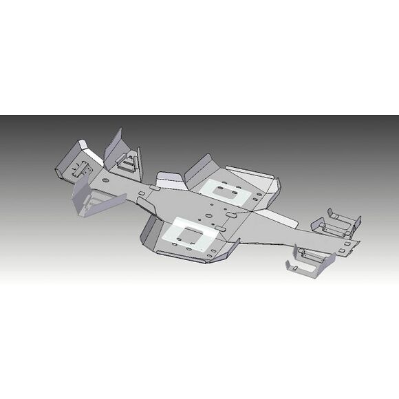 POLARIS Bukplate Polaris Sportsman 450 H.O/570 og ETX, aluminium