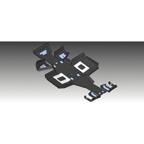 POLARIS Bukplate Polaris Sportsman 450 H.O/570 & ETX, plast