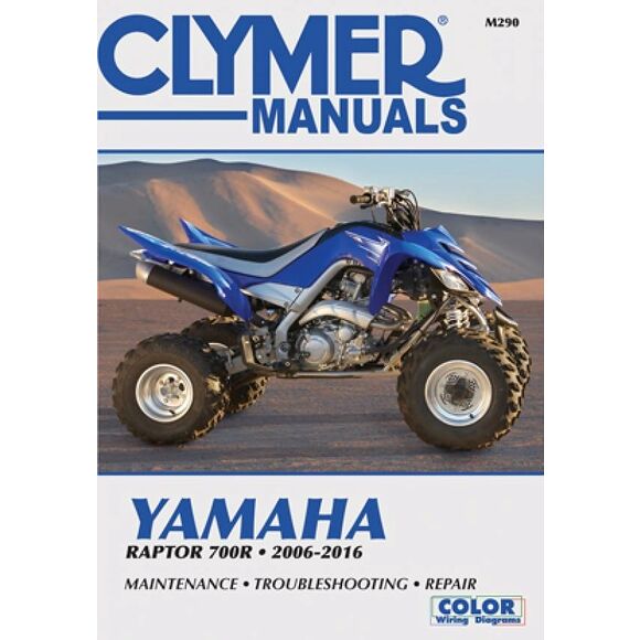 CLYMER Clymer verkstedmanual Yamaha Raptor 700