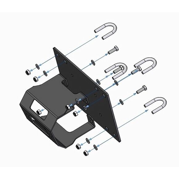 BRONCO Vinsjfeste bak, Arctic Cat 400,550,700
