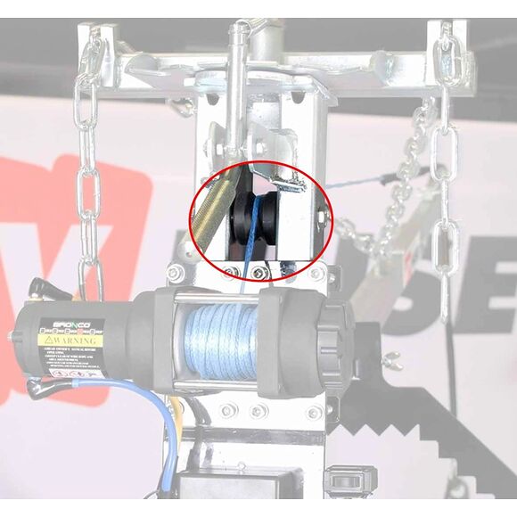 BRONCO Nylon Hjul Tømmerkran