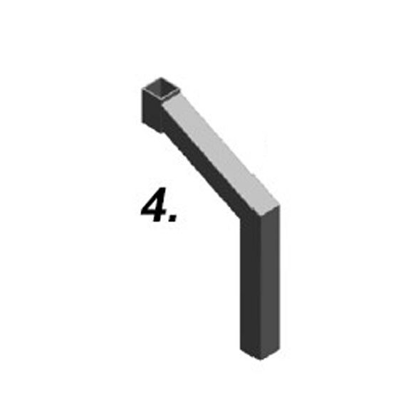 BRONCO Tømmerhenger Tømmerpost vinklet