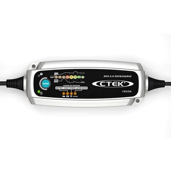 CTEK CTEK Batterilader MXS 5.0 Test & Charge ATV, Bil, Moped & MC