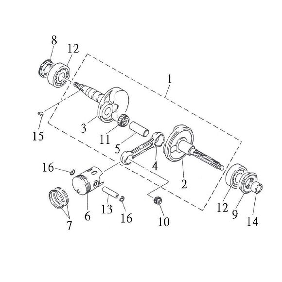 SMC Pakningsboks veivaksel SMC AK90/BLA100